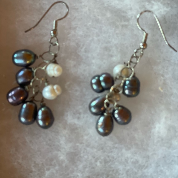 Silpada Pearl/Silver Set - Picture 2 of 4